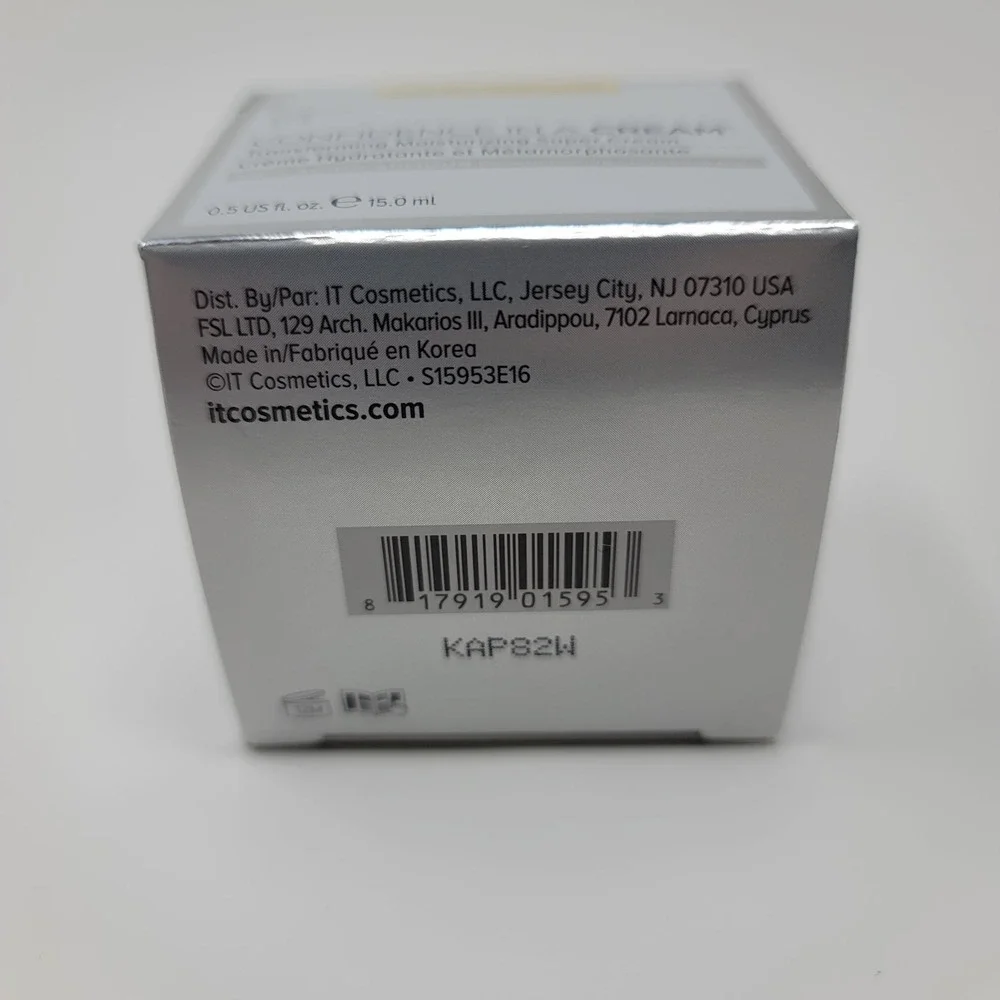 IT Cosmetics Confidence In A Cream Moisturizing Anti-Aging Super Cream 0.5oz New